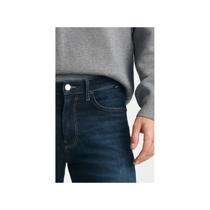 Mavi Men's Zach Feather Blue Straight Leg Jean