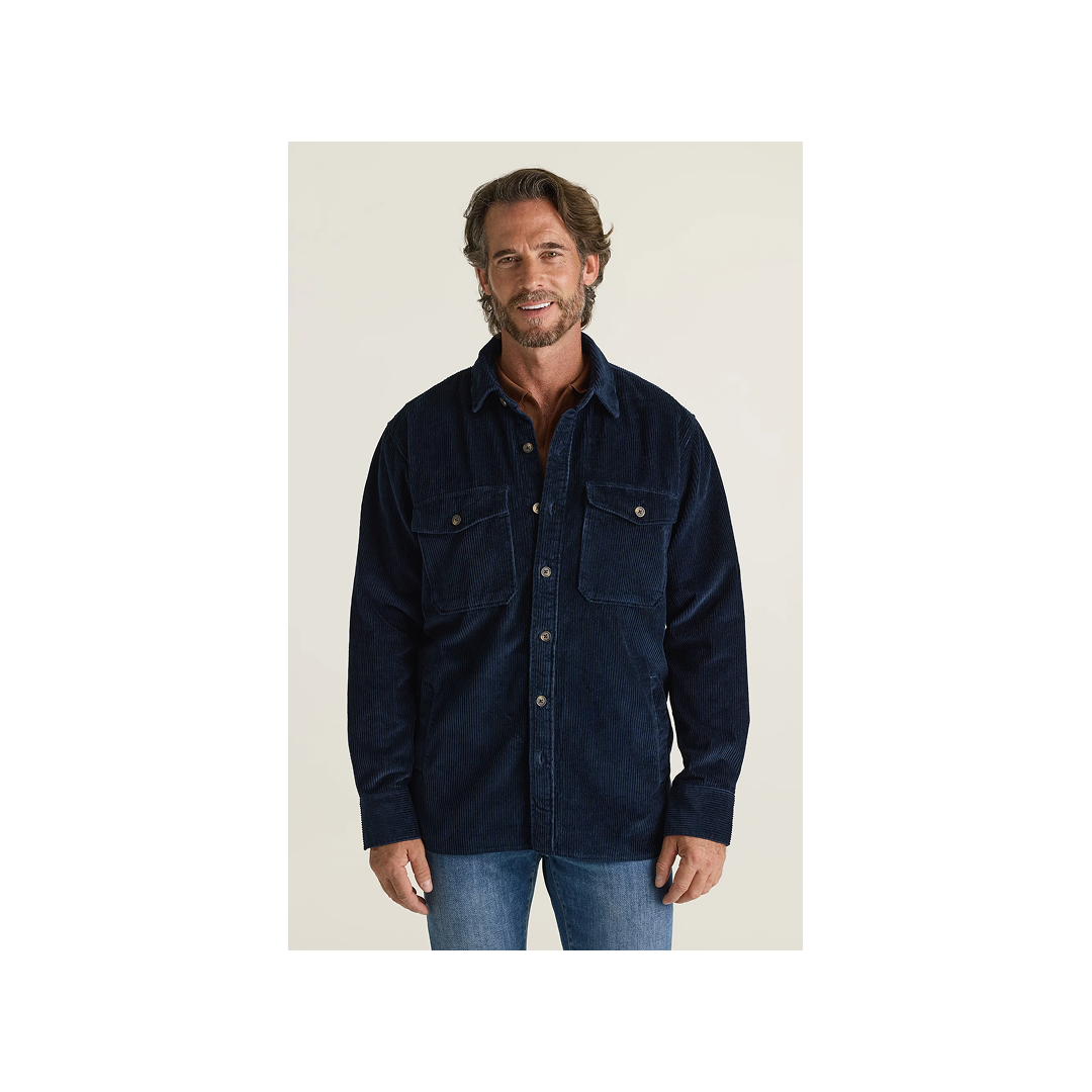 34Heritage Canada Men's Navy Shacket
