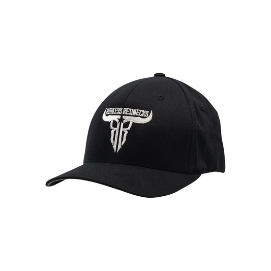 Ruthless Rednecks Raw Talent Flexfit Black-White Hat