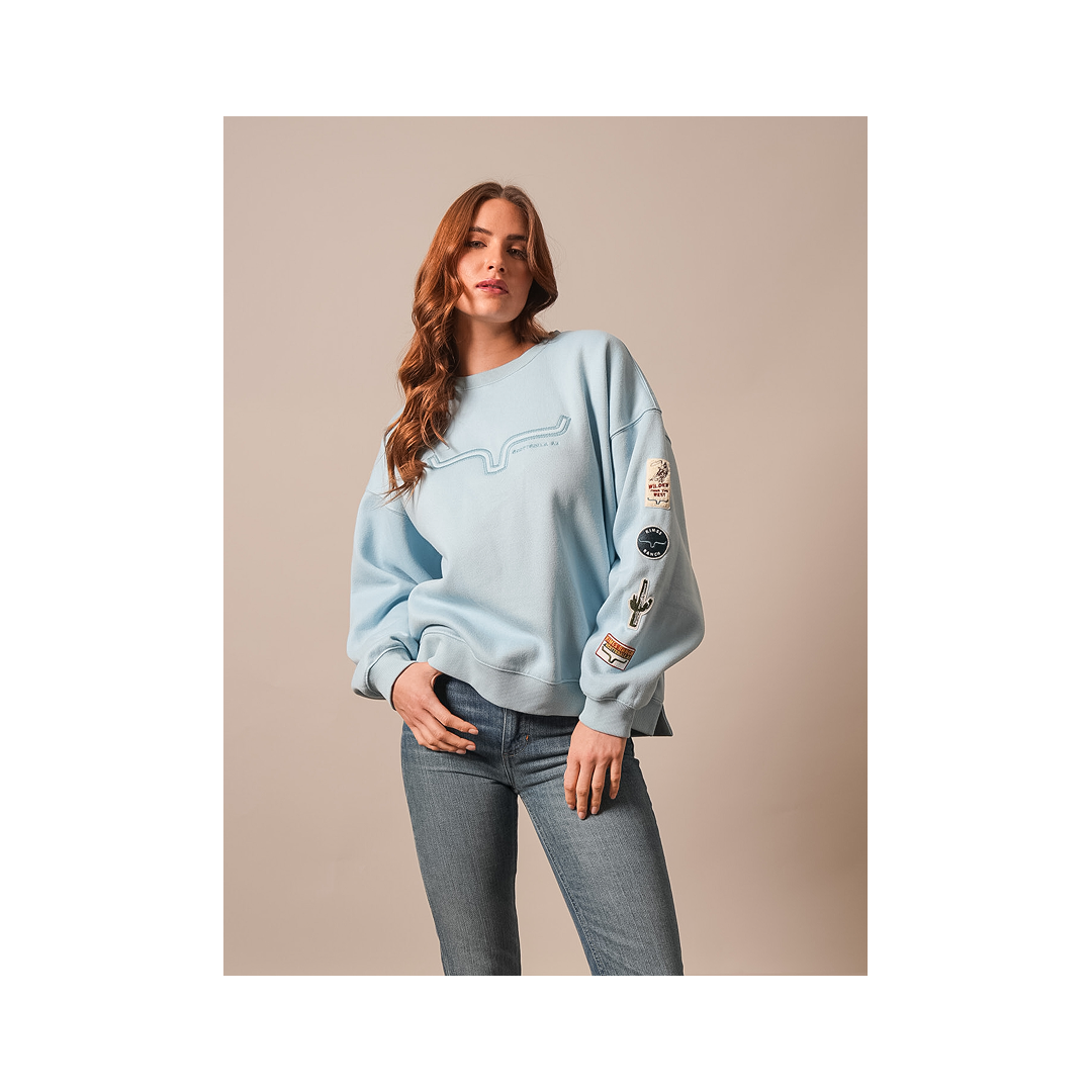Kimes Ranch Women's Saguaro Patch Crew Neck