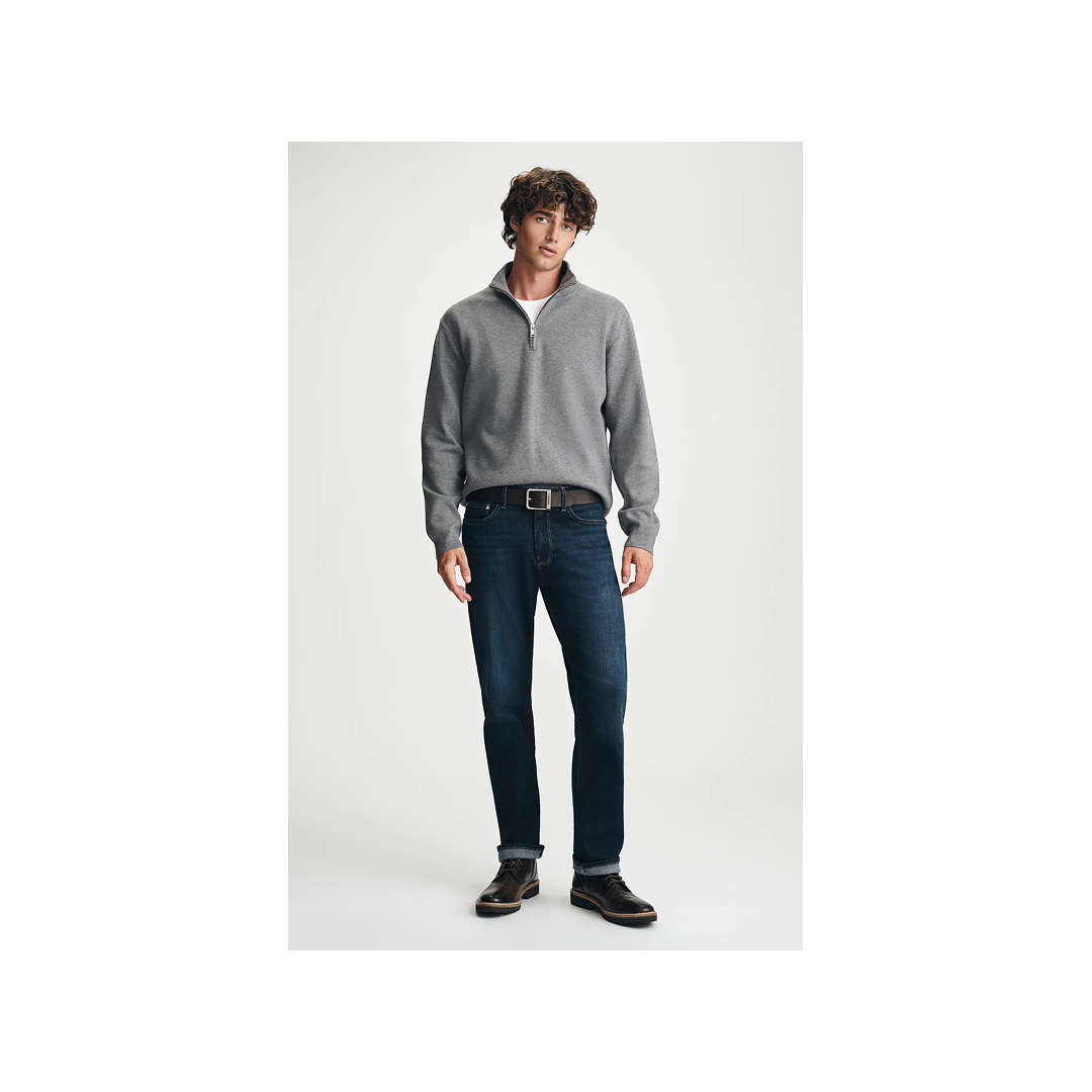 Mavi Men's Zach Feather Blue Straight Leg Jean