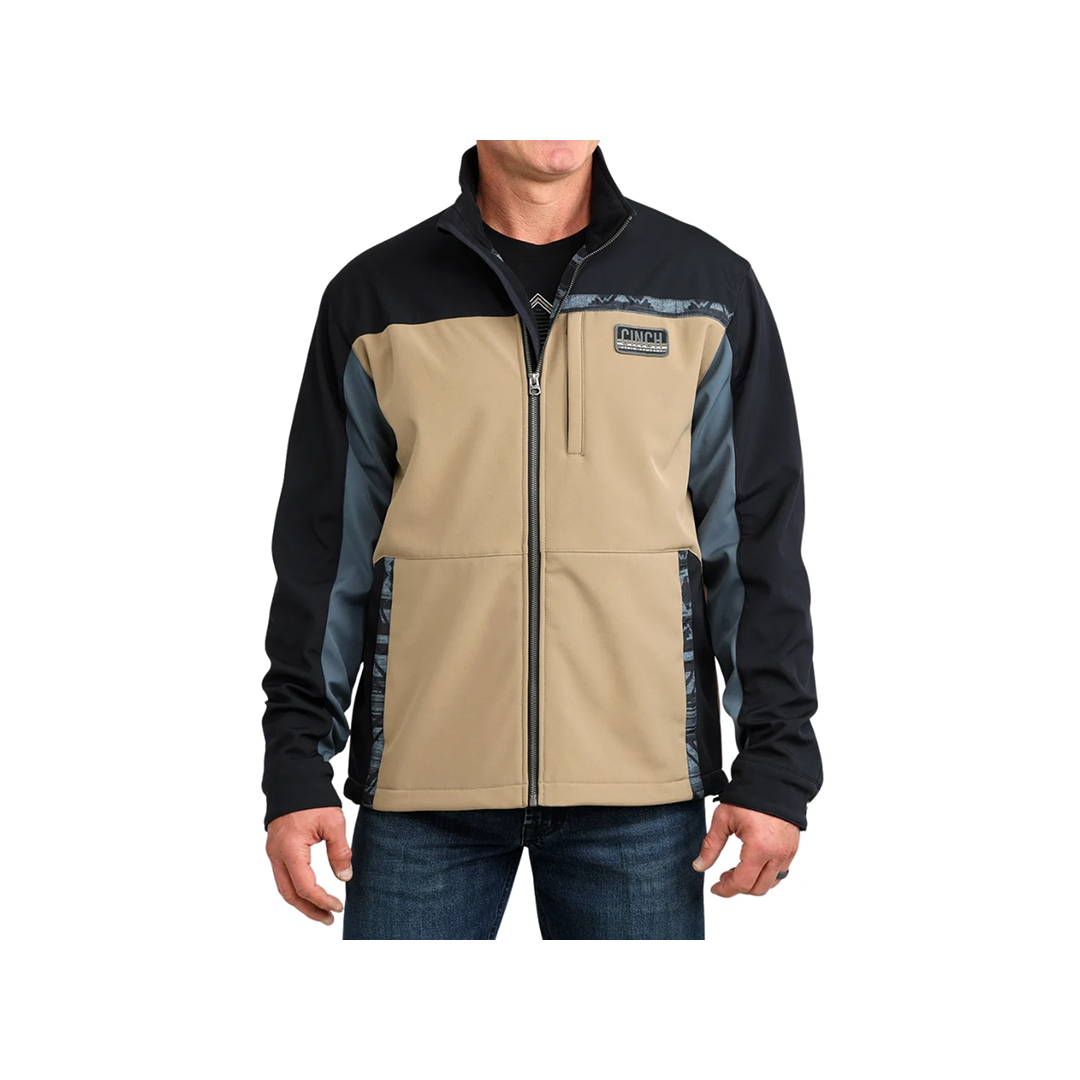 Cinch Men's Color Blocked Bonded Jacket With Lining
