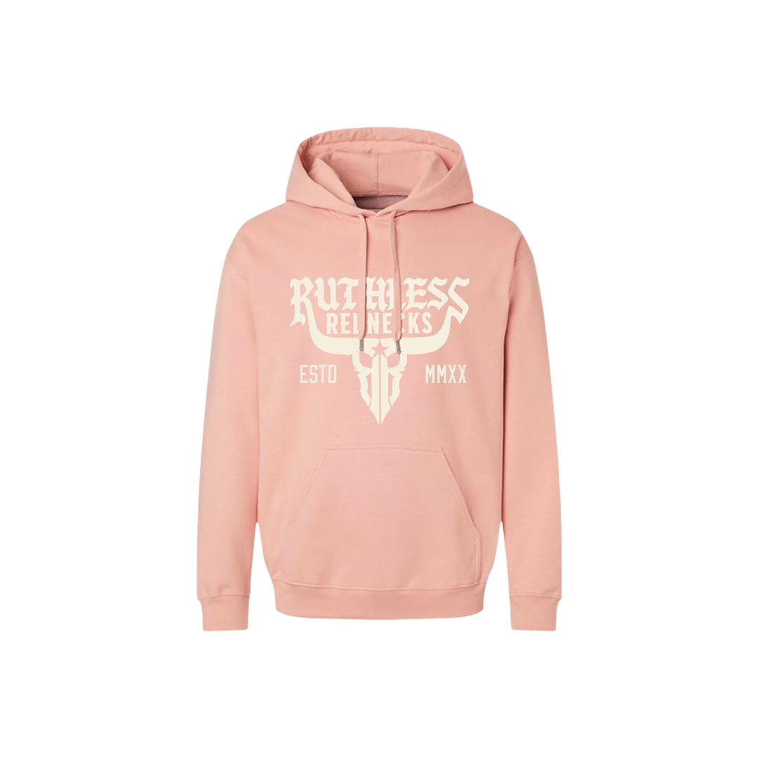 Ruthless Rednecks Women's Raw Talent V2 Supercharged 12oz Hoodie Pink