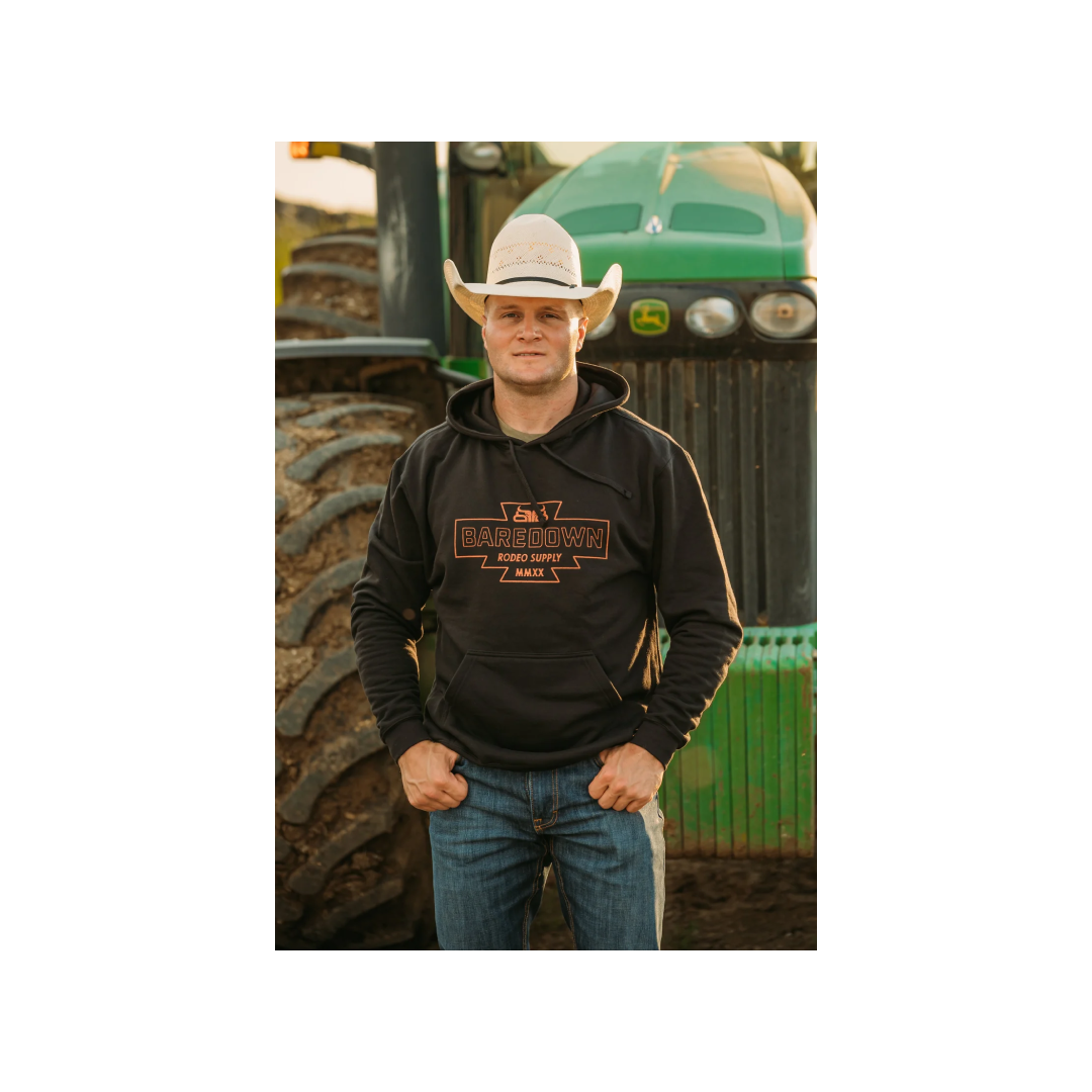 Baredown Black Crossfire Hoodie