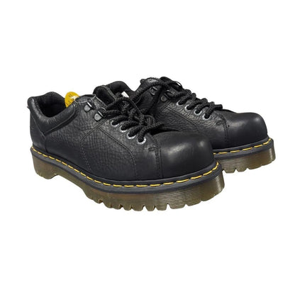 Dr. Martens Brown Leather Chunky Heel Air Cushion Oxfords* weis-western-wear