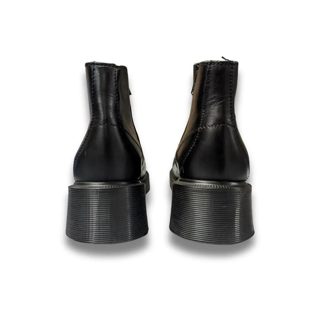 Dr. Martens England Vintage Double Zip Chunky Leather Boots - Clearance*