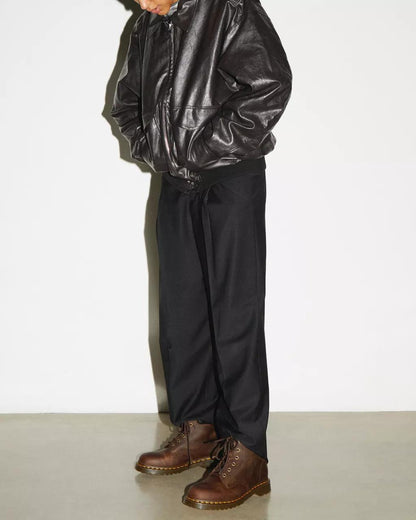 Dr. Martens Gaucho Crazy Horse Leather Lace Up Boots weis-western-wear