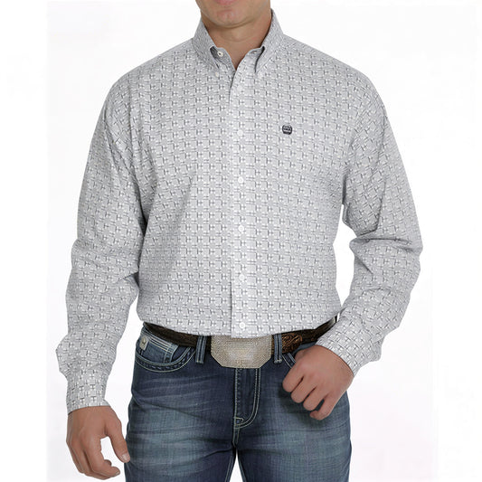 Cinch Men’s Shirt Long Sleeve Button Down
