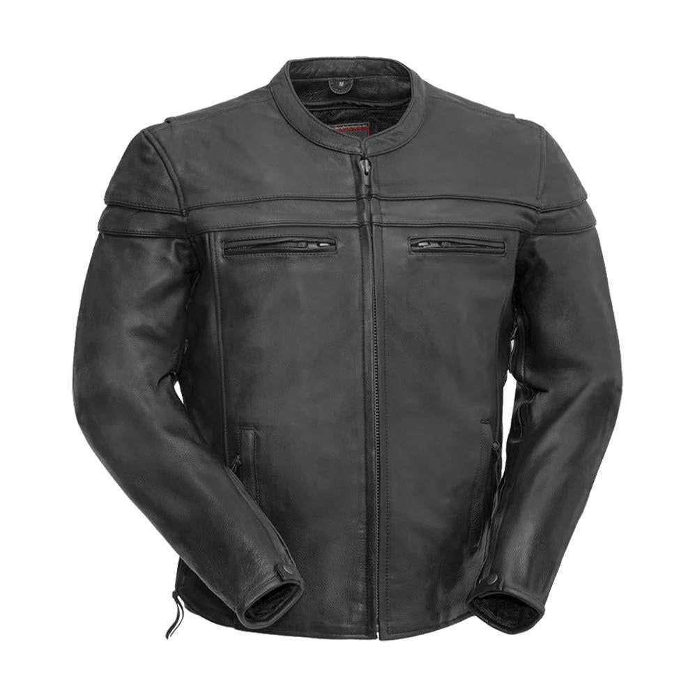 First Classic Men's Maverick Leather Jacket - Clearance