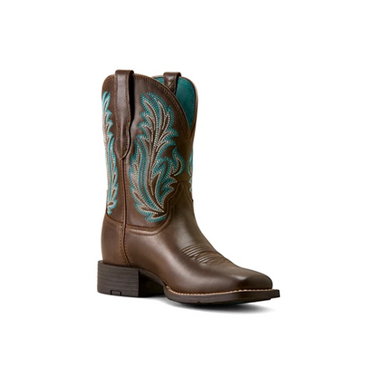 Ariat Women's Round Up Filly Wide Square Toe Western Boot