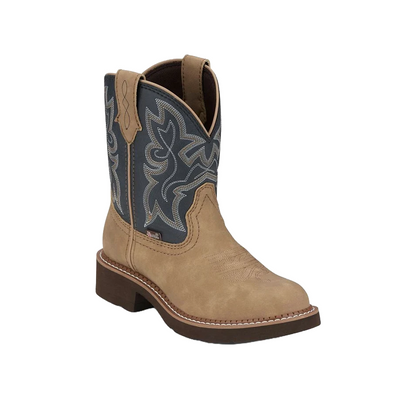 Justin Women's 8" Kay Round Toe Western Boot