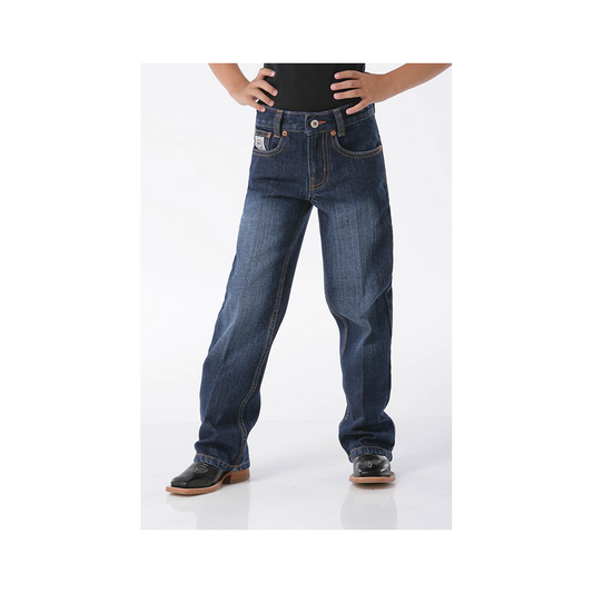 Cinch Boy's White Label Relaxed Straight Leg Jeans weis-western-wear