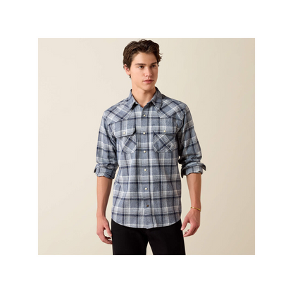 Ariat Men's Retro Harish Fitted Western Snap Shirt