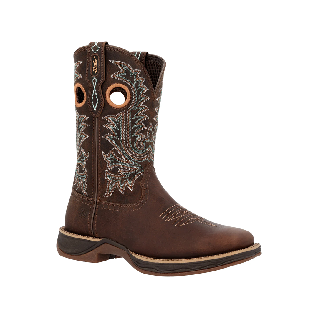 Durango Women's Lady Rebel Ultra Lite Walnut Brown Cowgirl Boots