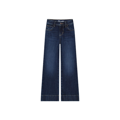 Wrangler Girl's Dark Wash Bespoke Alexandra Trouser Jean