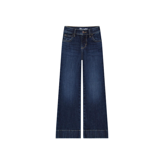 Wrangler Girl's Dark Wash Bespoke Alexandra Trouser Jean