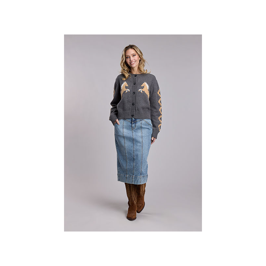 Stetson Women's Bronc Crop Cardigan