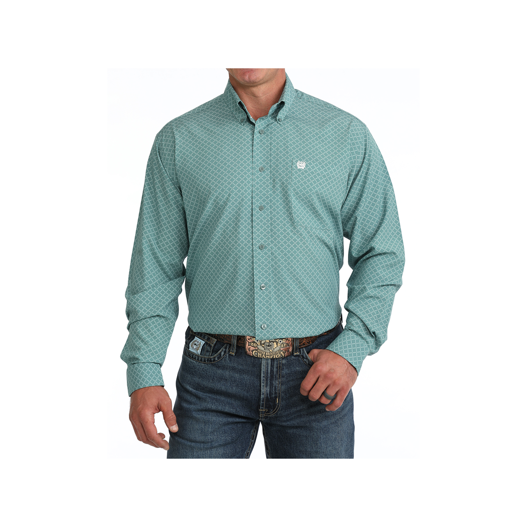 Cinch Men's Arenaflex Light Weight Long Sleeve Western Shirt