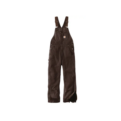 Carhartt Men's Washed Duck Insulated Bib Overall