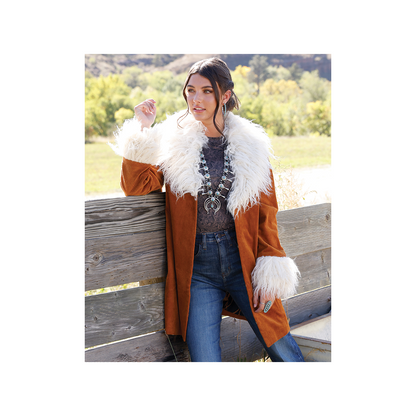 Cinch Women's Fur Corduroy Jacket