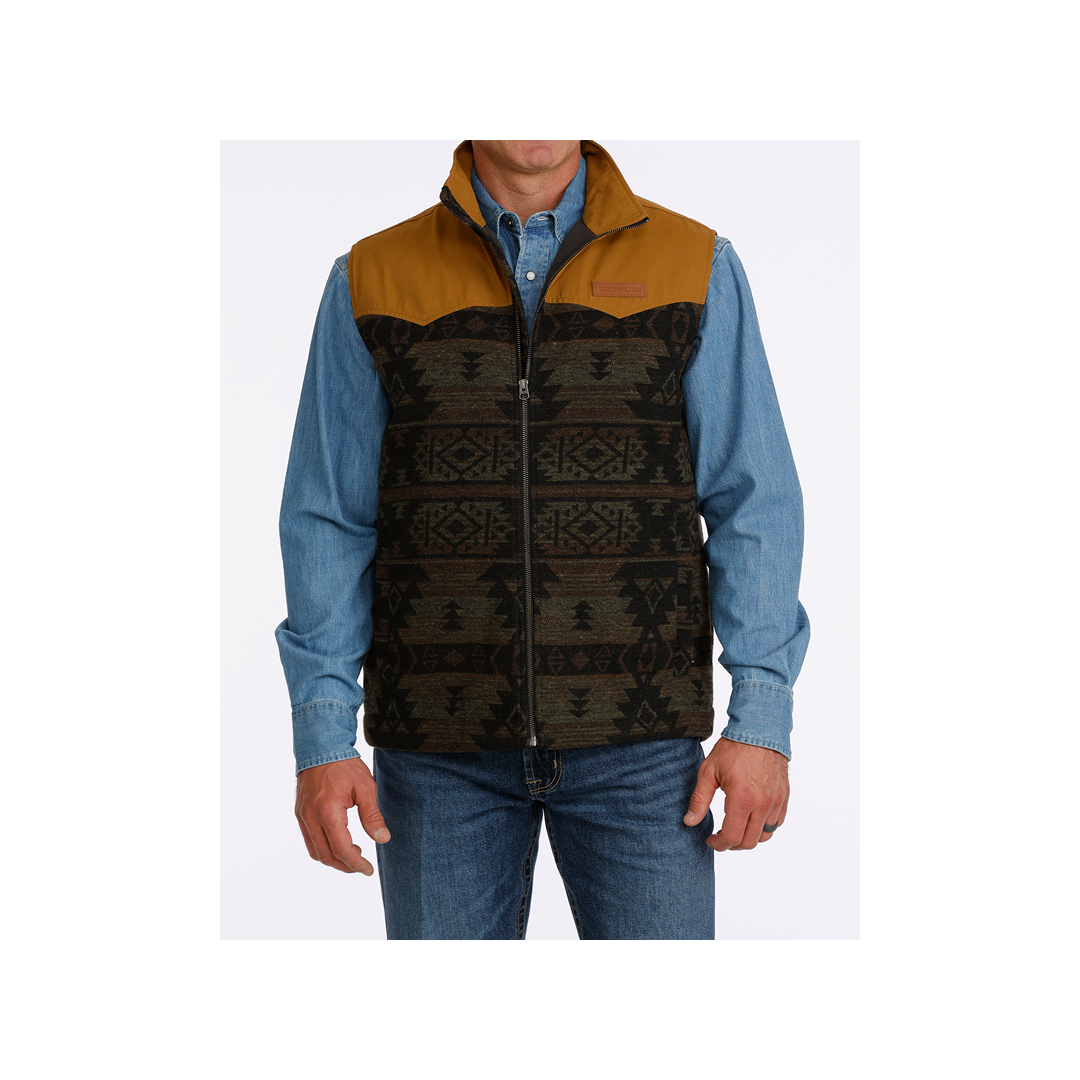 Cinch Men's Concealed Carry Jacquard Vest