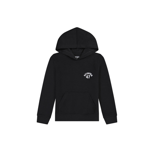 Wrangler Boy's Phantom Heather Graphic Hoodie