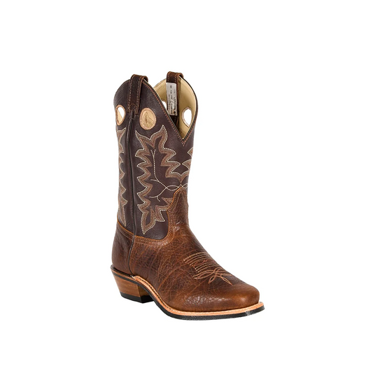 Brahma Men's Buckaroos & Bronc Boots in Mountain Maple/Barcelona Brown weis-western-wear