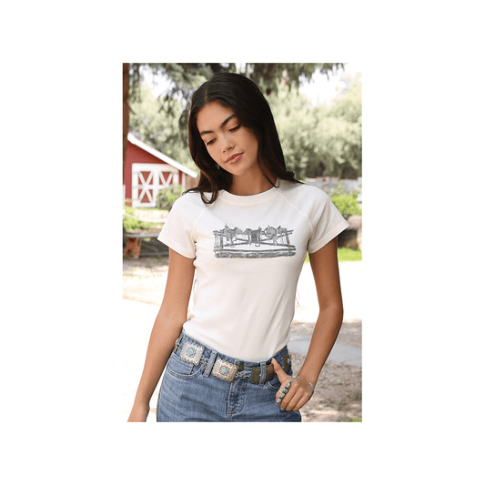 Cinch Women's Saddle Graphic T-Shirt - Cinch