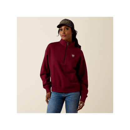 Ariat Women's Holiday 1/2 Zip Sweatshirt