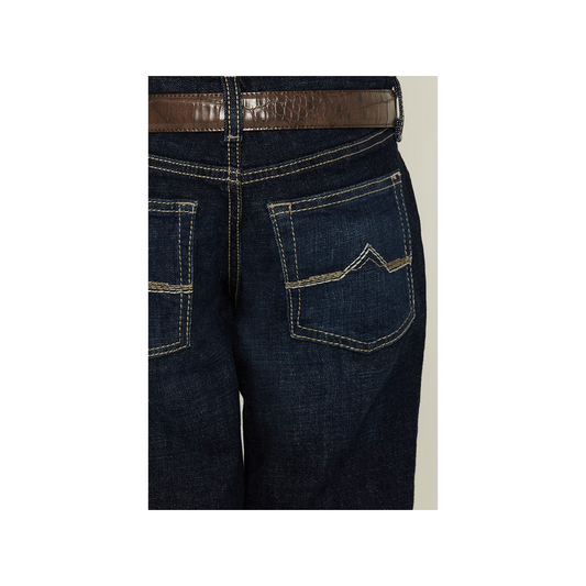 Ariat Boy's B4 Relaxed Oliver Boot Cut Jeans weis-western-wear