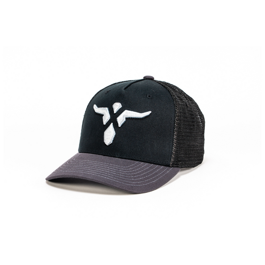 Wrangler Men's 20x Black/Charcoal Grey Cap weis-western-wear