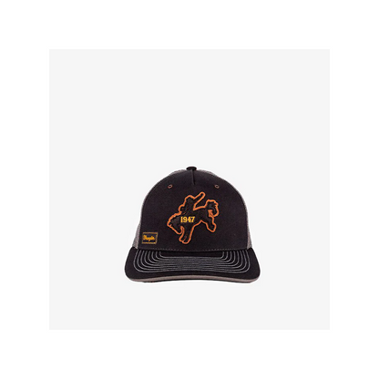 Wrangler Men's Buckin' Bronc Trucker Snapback Cap weis-western-wear