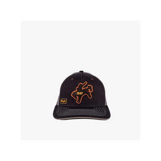 Wrangler Men's Buckin' Bronc Trucker Snapback Cap weis-western-wear