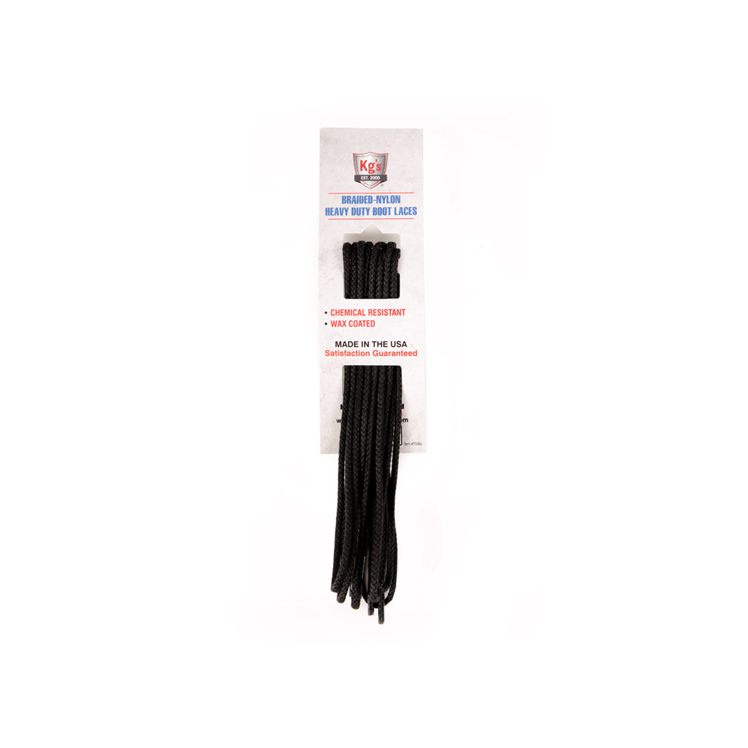 Kg's Braided Nylon Heavy Duty Boot Laces