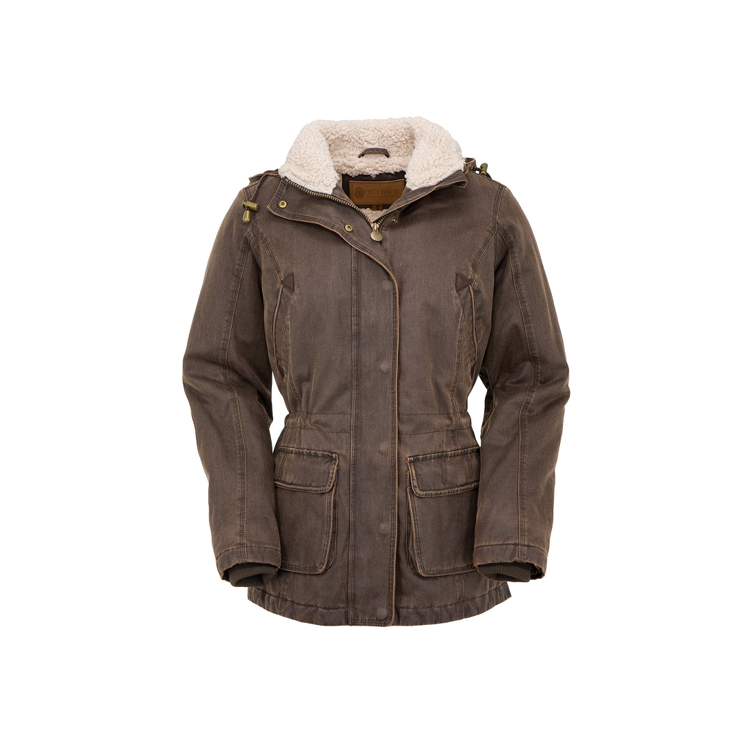 Outback Trading Co Women's Woodbury Jacket Oil Skin weis-western-wear