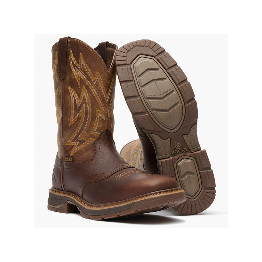 Rocky Boots Ride LTE Waterproof Western Cowboy Boots