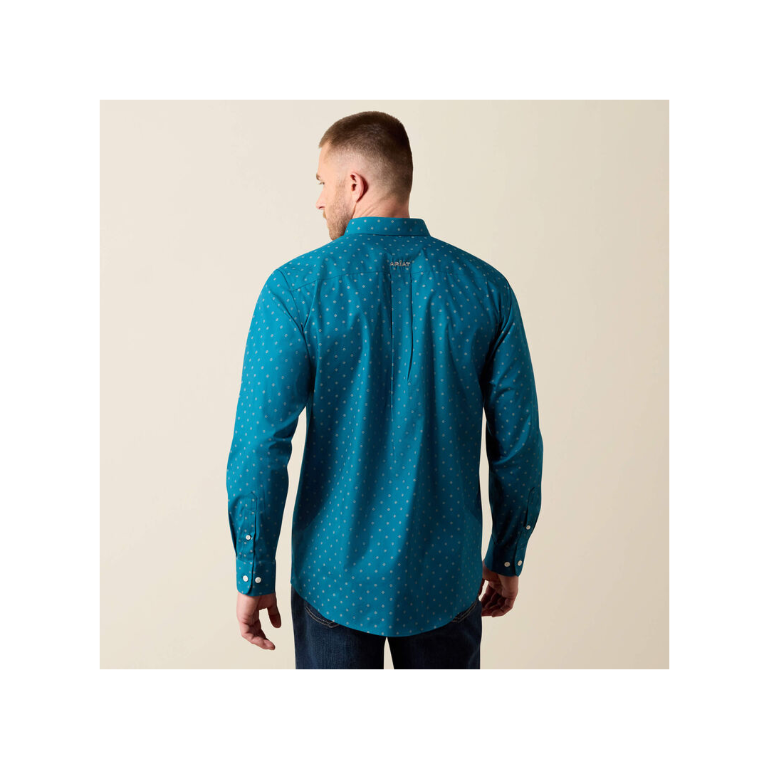 Ariat Men's Wrinkle Free Baptiste Classic Fit Western Long Sleeve Shirt