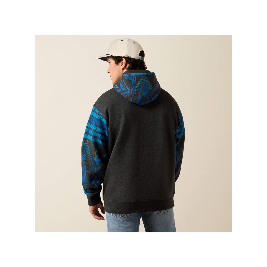 Ariat Men's Southwestern Color Block Hoodie