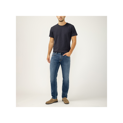 Silver Jeans Co Men's Mid Rise Slim Fit Konrad Jeans