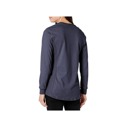Carhartt Women's Flame-Resistant Force Cotton Long-Sleeve Crewneck T-Shirt