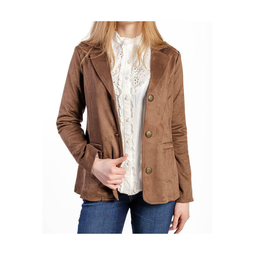 Cruel Denim Women's Brown Blazer
