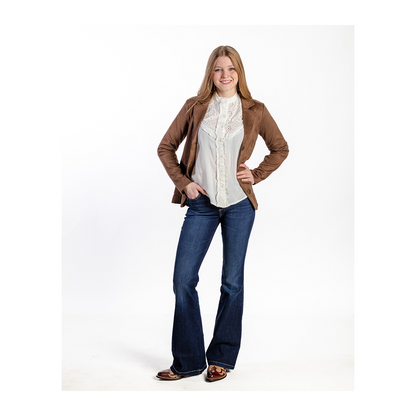 Cruel Denim Women's Brown Blazer