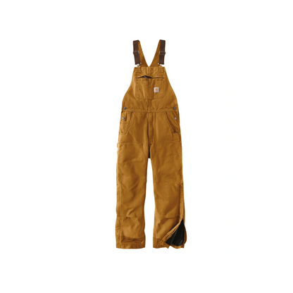 Carhartt Men's Washed Duck Insulated Bib Overall