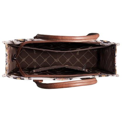 Montana West Tote Bag Western Structured Shoulder Bag with Laptop Compartment weis-western-wear