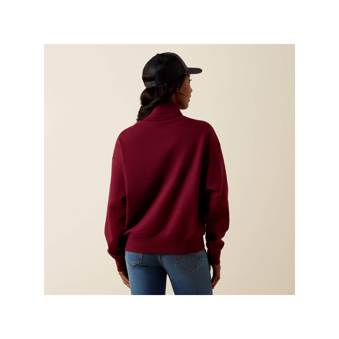 Ariat Women's Holiday 1/2 Zip Sweatshirt