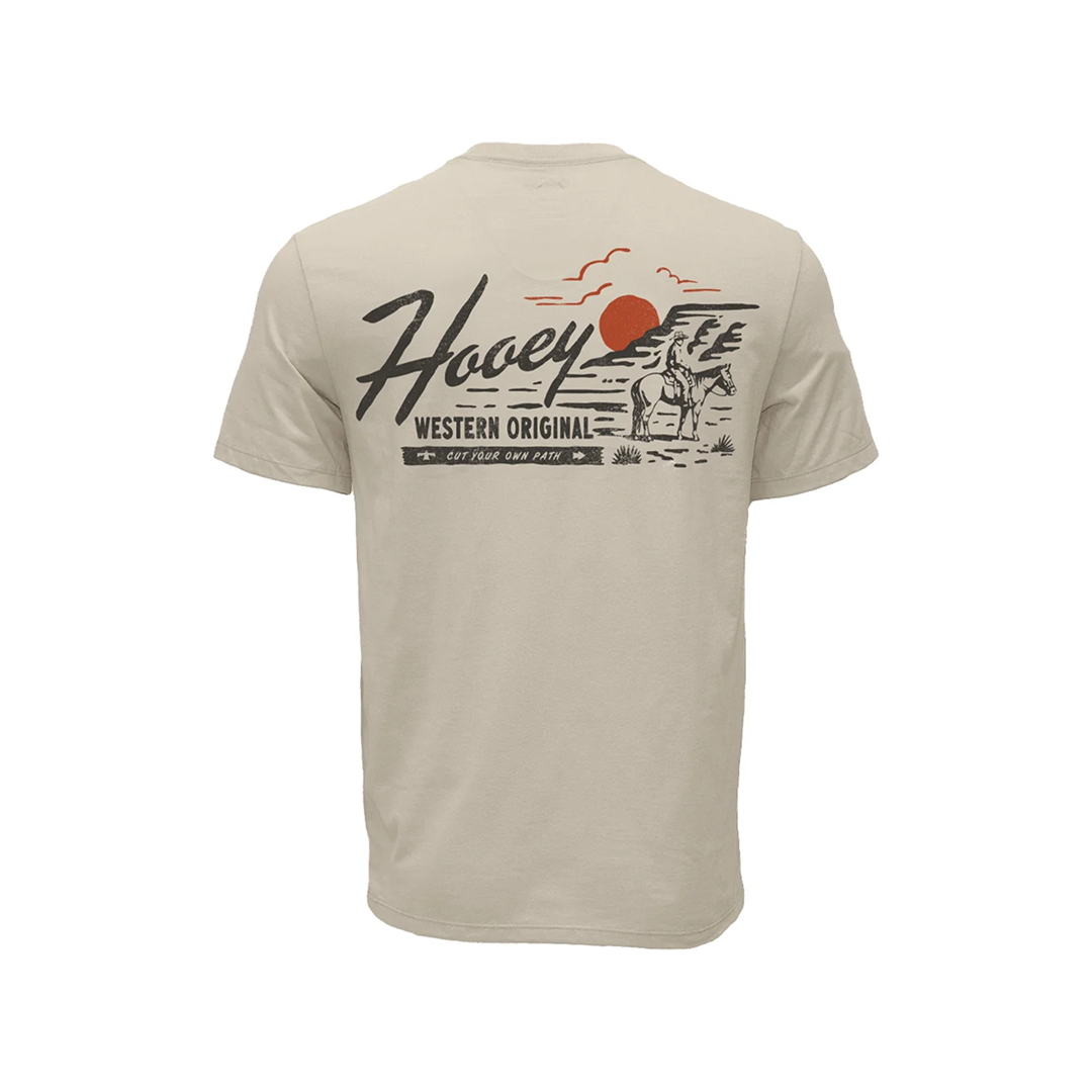 Hooey Men's Rural Roots Cream T-Shirt