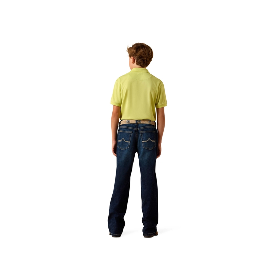 Ariat Boy's B4 Relaxed Oliver Boot Cut Jeans weis-western-wear