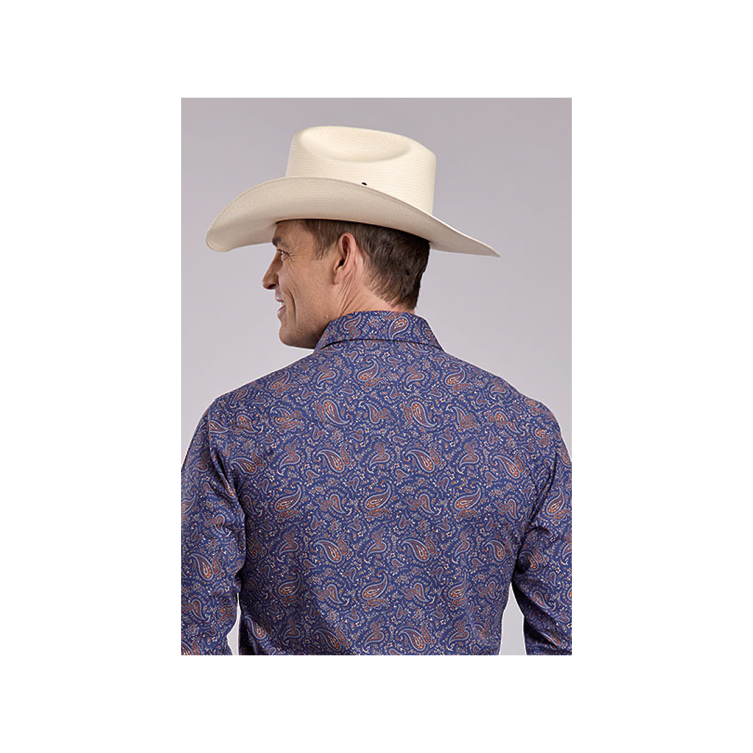 Roper Men's Vintage Paisley Print Long Sleeve Western Shirt weis-western-wear