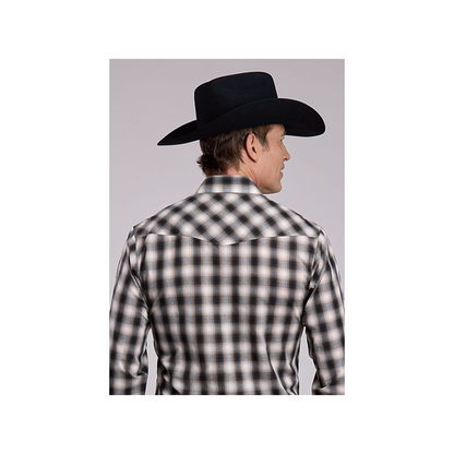 Roper Men's Long Sleeve Western Snap Plaid Shirt weis-western-wear