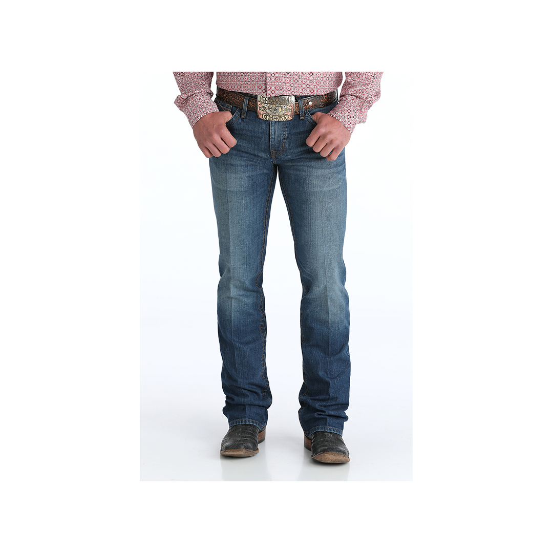 Cinch Men's Ian Mid Rise Slim Boot Dark Stone weis-western-wear